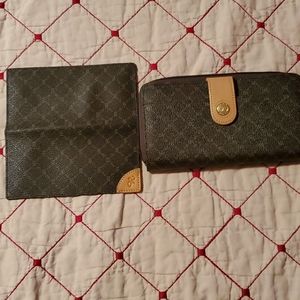 Wallet with checkbook cover